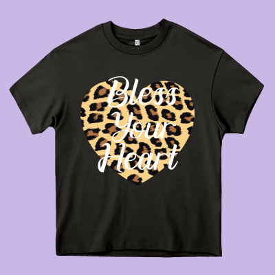Bless Your Heart Heavy Core Tee Designed By Bettercallsaul