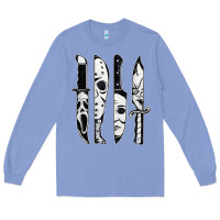 Colony Blue scary horror movies halloween Long Sleeve Tee - maiPhamDesign