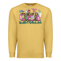Antique Gold qma qualified medical aide Premium Sweatshirt - AdoDesignShop