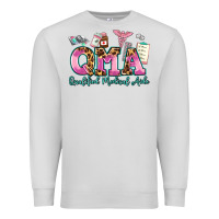 Dove Grey qma qualified medical aide Premium Sweatshirt - AdoDesignShop