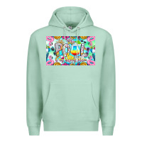 Seafoam The Pool Is My Happy Place Premium Hoodie - CowhideDigitalArt