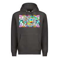 Smoke The Pool Is My Happy Place Premium Hoodie - CowhideDigitalArt