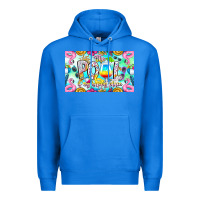 True Royal The Pool Is My Happy Place Premium Hoodie - CowhideDigitalArt