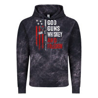 Cloud Black God Guns Whiskey Freedom - Pro Gun American Flag Guns Arts Characters Vintage Hoodie - maiPhamDesign
