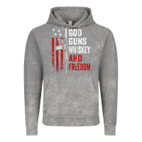 Cloud Rock God Guns Whiskey Freedom - Pro Gun American Flag Guns Arts Characters Vintage Hoodie - maiPhamDesign