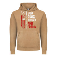 Vintage Camel God Guns Whiskey Freedom - Pro Gun American Flag Guns Arts Characters Vintage Hoodie - maiPhamDesign