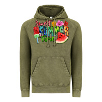 Vintage Olive Sweet summer time Vintage Hoodie - FaDigitalArtStudio