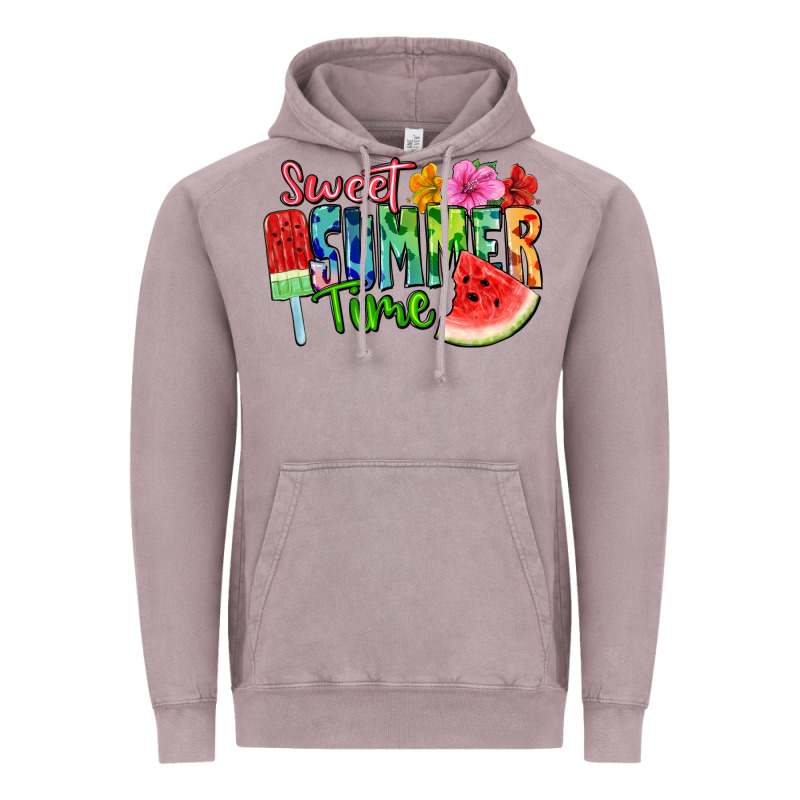 Sweet Summer Time Vintage Hoodie by FaDigitalArtStudio | Teevron