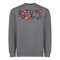 Storm love sunflower usa flag leopard Heavyweight Sweatshirt - Artiststas