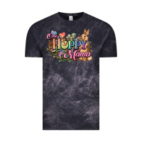 Cloud Black One hoppy mama easter day Vintage Tee - HowdyJamesFarm