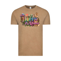 One Hoppy Mama Easter Day Vintage Tee | Teevron