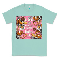 Seafoam life is what you bake it with cowhide Classic Tee - TumblerDesignByShophia