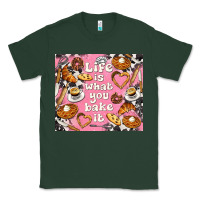 Sports Green life is what you bake it with cowhide Classic Tee - TumblerDesignByShophia