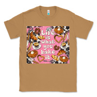 Toasted Coconut life is what you bake it with cowhide Classic Tee - TumblerDesignByShophia