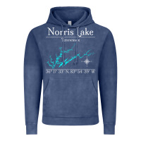 Vintage Denim Norris Lake, Tennessee Characters Video game Vintage Hoodie - maiPhamDesign