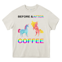Before After Coffee Heavy Core Tee | Teevron