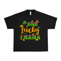 Black One lucky Mama St. Patrick's Day Urban Heavy Tee - CowGirlArtShop