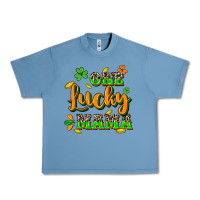 Pebble Blue One lucky Mama St. Patrick's Day Urban Heavy Tee - CowGirlArtShop