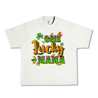 Pistachio One lucky Mama St. Patrick's Day Urban Heavy Tee - CowGirlArtShop