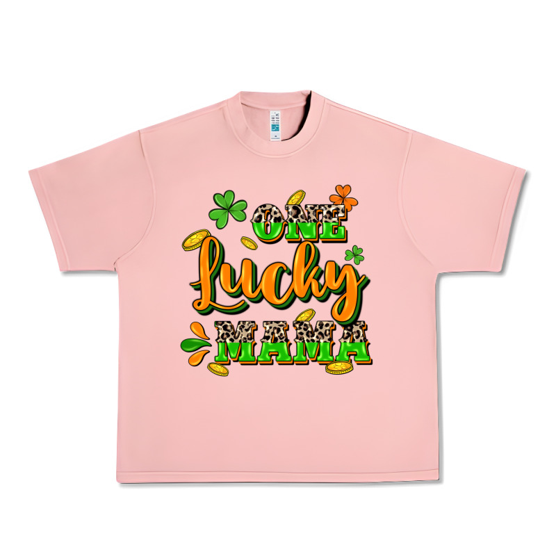 One Lucky Mama St. Patrick's Day Urban Heavy Tee by CowGirlArtShop | Teevron