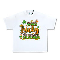 White One lucky Mama St. Patrick's Day Urban Heavy Tee - CowGirlArtShop