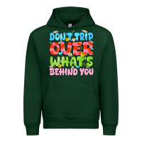 Forest Green don't trip over what's behind you Urban Hoodie - JahusDesignShop