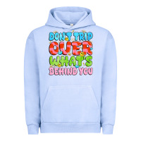 Pigment Grape Ice don't trip over what's behind you Urban Hoodie - JahusDesignShop
