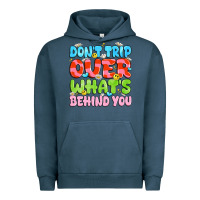 Pigment Midnight Navy don't trip over what's behind you Urban Hoodie - JahusDesignShop