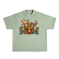 Oil Green show mom long haired cow Urban Heavy Tee - Jasminsmagicworld