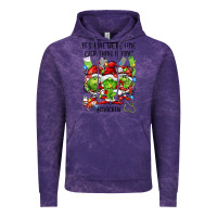 Cloud Purple its fine were fine everything is fine cnacrew Vintage Hoodie - FaDigitalArtStudio