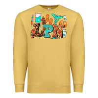 Antique Gold lpn fall nurse with Premium Sweatshirt - AdoDesignShop