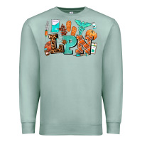 Seafoam lpn fall nurse with Premium Sweatshirt - AdoDesignShop