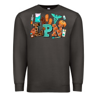 Smoke lpn fall nurse with Premium Sweatshirt - AdoDesignShop