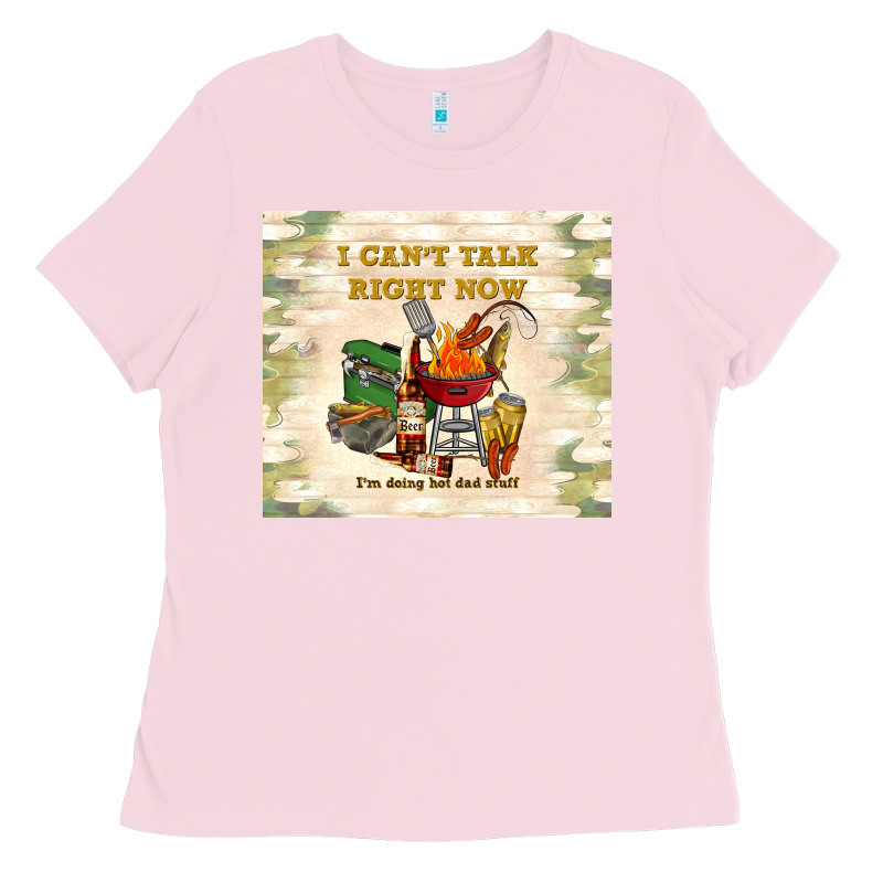 I Can't Talk Right Now Ladies Tee by TumblerDesignByShophia | Teevron