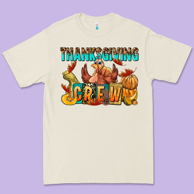 Thanksgiving Crew Premium Tee Designed By Nancycooperartshop