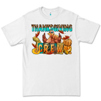 White Thanksgiving crew Premium Tee - NancyCooperArtShop