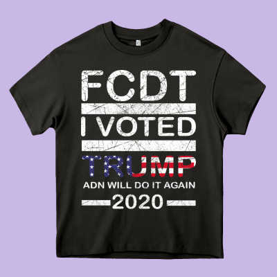 Hell Yeah I Voted Trump And Will Do It Again 2020 Heavy Core Tee Designed By Bettercallsaul