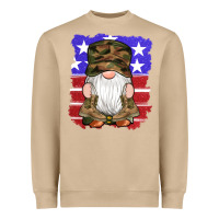 Mushroom military gnomes boots american flag Heavyweight Sweatshirt - Artiststas