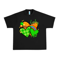 Black St. Patrick's Day hearts St. Patricks day Urban Heavy Tee - HowdyJamesFarm
