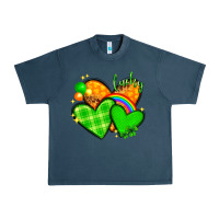 Midnight Navy St. Patrick's Day hearts St. Patricks day Urban Heavy Tee - HowdyJamesFarm