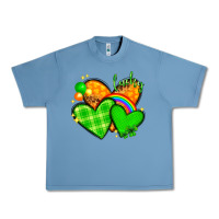 Pebble Blue St. Patrick's Day hearts St. Patricks day Urban Heavy Tee - HowdyJamesFarm