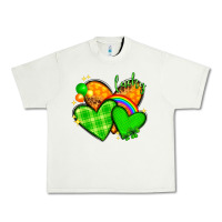 Pistachio St. Patrick's Day hearts St. Patricks day Urban Heavy Tee - HowdyJamesFarm