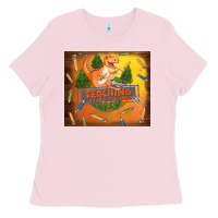 Bubblegum Pink teaching is a walk in the park Ladies Tee - TumblerDesignByShophia