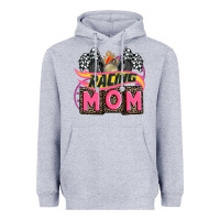 Heather Grey racing mom with racing oto equipment Heavyweight Hoodie - AdoDesignShop