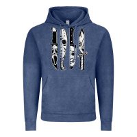 Vintage Denim scary horror movies halloween Vintage Hoodie - maiPhamDesign