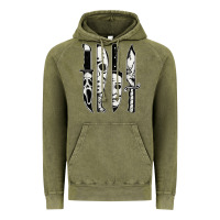 Vintage Olive scary horror movies halloween Vintage Hoodie - maiPhamDesign