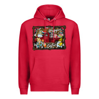 Cardinal Happy Easter Premium Hoodie - CowhideDigitalArt