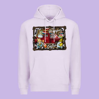 Happy Easter Premium Hoodie Designed By Cowhidedigitalart
