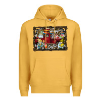 Mustard Happy Easter Premium Hoodie - CowhideDigitalArt