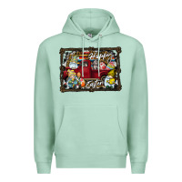 Seafoam Happy Easter Premium Hoodie - CowhideDigitalArt